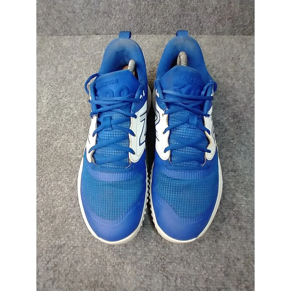 New Balance T3000TB6 Turf Shoes Mens 8.5 Blue White Fresh Foam Baseball Cleats